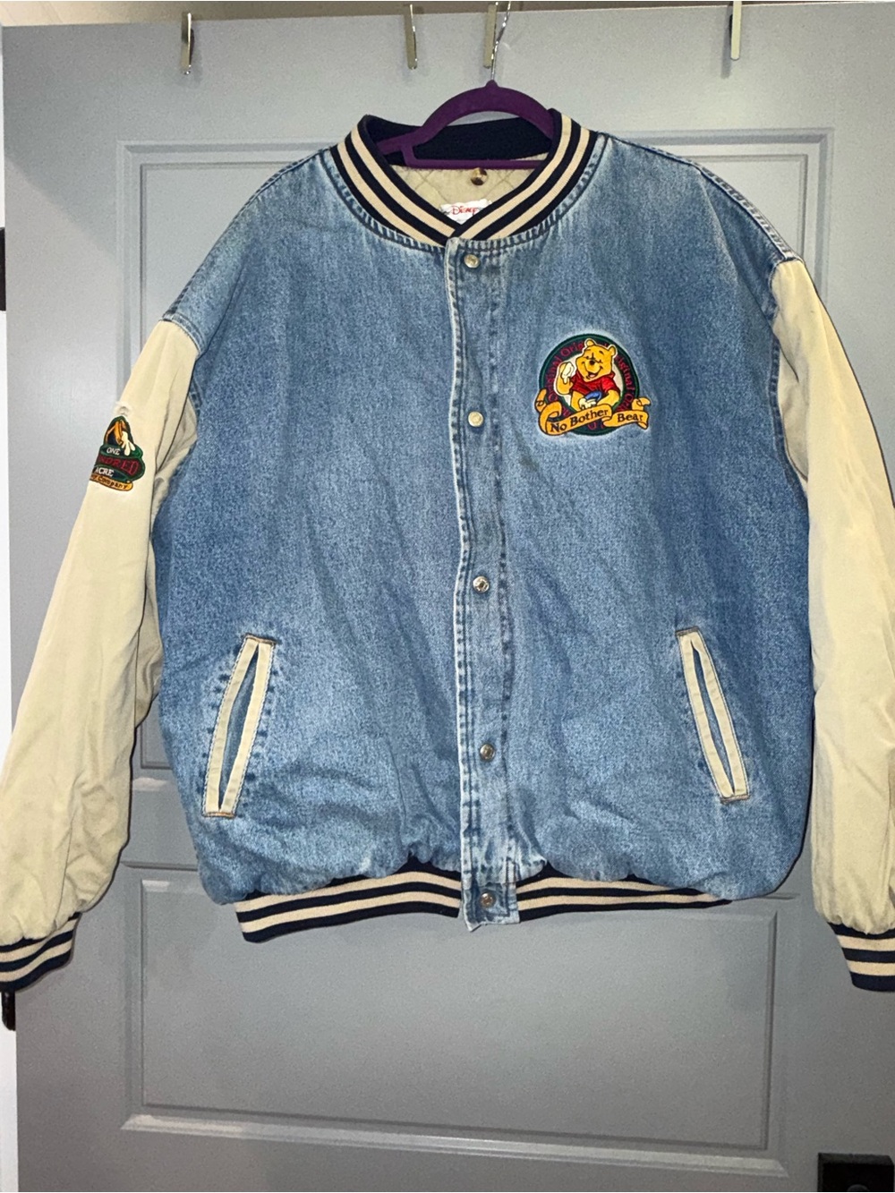 Vintage Disney Winnie the Pooh varsity jacket 90’s